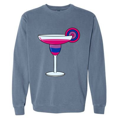 Margarita Bisexual Pride Cute Gift Garment-Dyed Sweatshirt