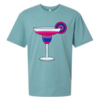 Margarita Bisexual Pride Cute Gift Sueded Cloud Jersey T-Shirt