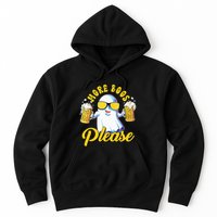 More Boos Please Ghost Beer Retro Halloween Drinking Hoodie