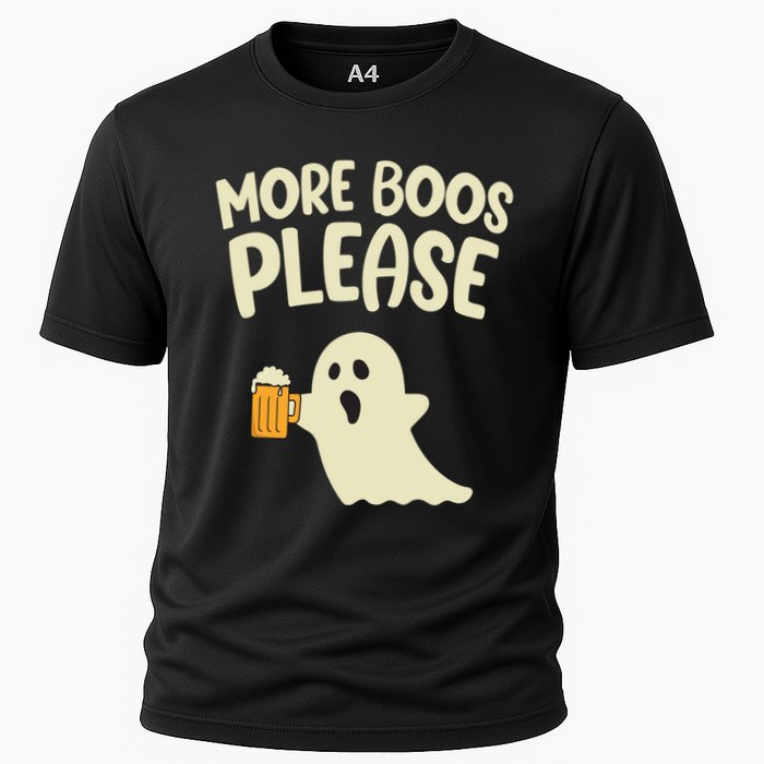 More Boos Please Cute Funny Halloween Ghost Party Cooling Performance Crew T-Shirt