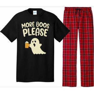 More Boos Please Cute Funny Halloween Ghost Party Pajama Set