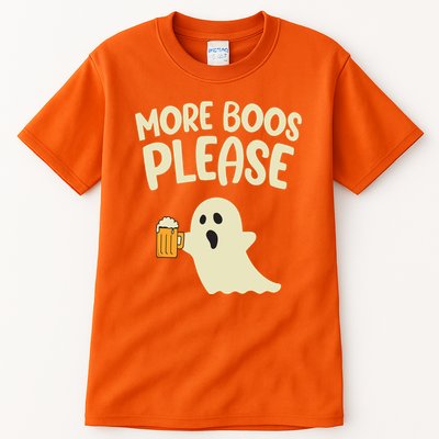 More Boos Please Cute Funny Halloween Ghost Party Tall T-Shirt