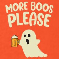 More Boos Please Cute Funny Halloween Ghost Party Premium T-Shirt