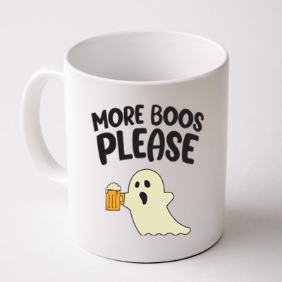 More Boos Please Cute Funny Halloween Ghost Party Coffee Mug