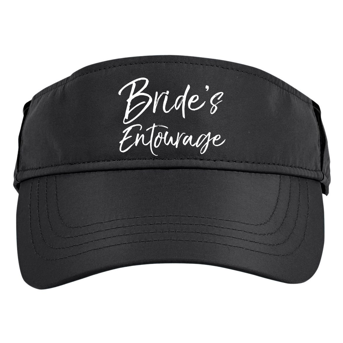 Matching Bachelorette Party Bridesmaids Bride's Entourage Gift Adult Drive Performance Visor