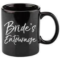 Matching Bachelorette Party Bridesmaids Bride's Entourage Gift 11oz C Handle Ceramic Mug