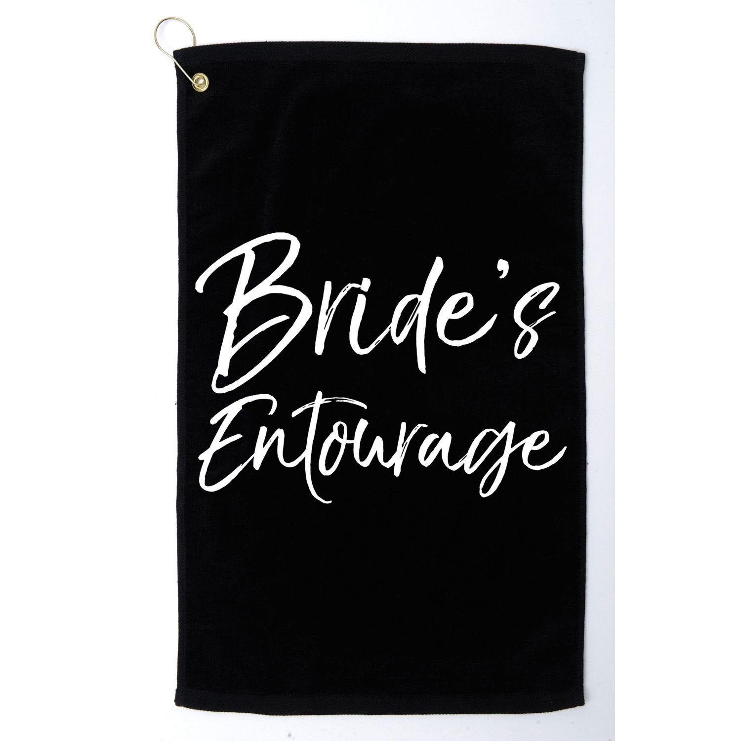 Matching Bachelorette Party Bridesmaids Bride's Entourage Gift Golf Towel