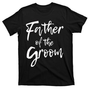 Matching Bridal Party For Family Father Of The Groom T-Shirt