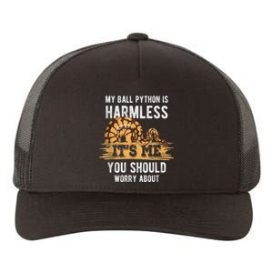 My Ball Python Is Harmless Tee | Snake Lover Yupoong Adult 5-Panel Trucker Hat