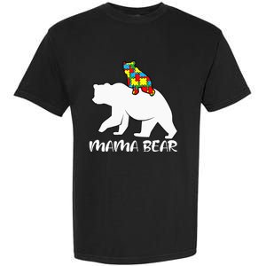 Mama Bear Proud Autistic Mom Love Cute autism Garment-Dyed Heavyweight T-Shirt