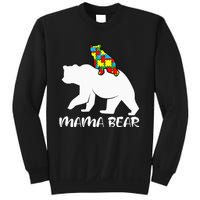 Mama Bear Proud Autistic Mom Love Cute autism Sweatshirt