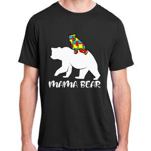 Mama Bear Proud Autistic Mom Love Cute autism Adult ChromaSoft Performance T-Shirt