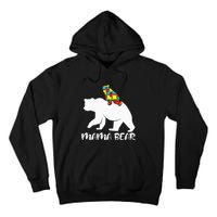 Mama Bear Proud Autistic Mom Love Cute autism Tall Hoodie