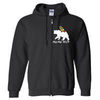 Mama Bear Proud Autistic Mom Love Cute autism Full Zip Hoodie