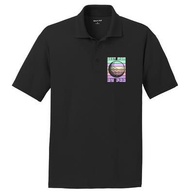 Mom By Par Golfing Moms Mother's Day Golf Best Mom By Par Gift PosiCharge RacerMesh Polo