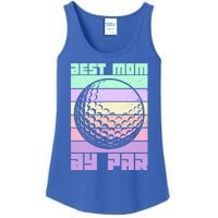 Mom By Par Golfing Moms Mother's Day Golf Best Mom By Par Gift Ladies Essential Tank