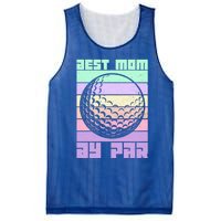 Mom By Par Golfing Moms Mother's Day Golf Best Mom By Par Gift Mesh Reversible Basketball Jersey Tank