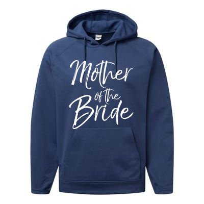 Matching Bridal Party Funny Gift For Family Mother Of The Bride Gift Performance Fleece Hoodie