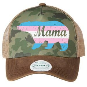 Mama Bear Pride Flag Legacy Tie Dye Trucker Hat