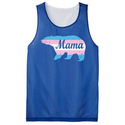 Mama Bear Pride Flag Mesh Reversible Basketball Jersey Tank