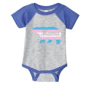 Mama Bear Pride Flag Infant Baby Jersey Bodysuit