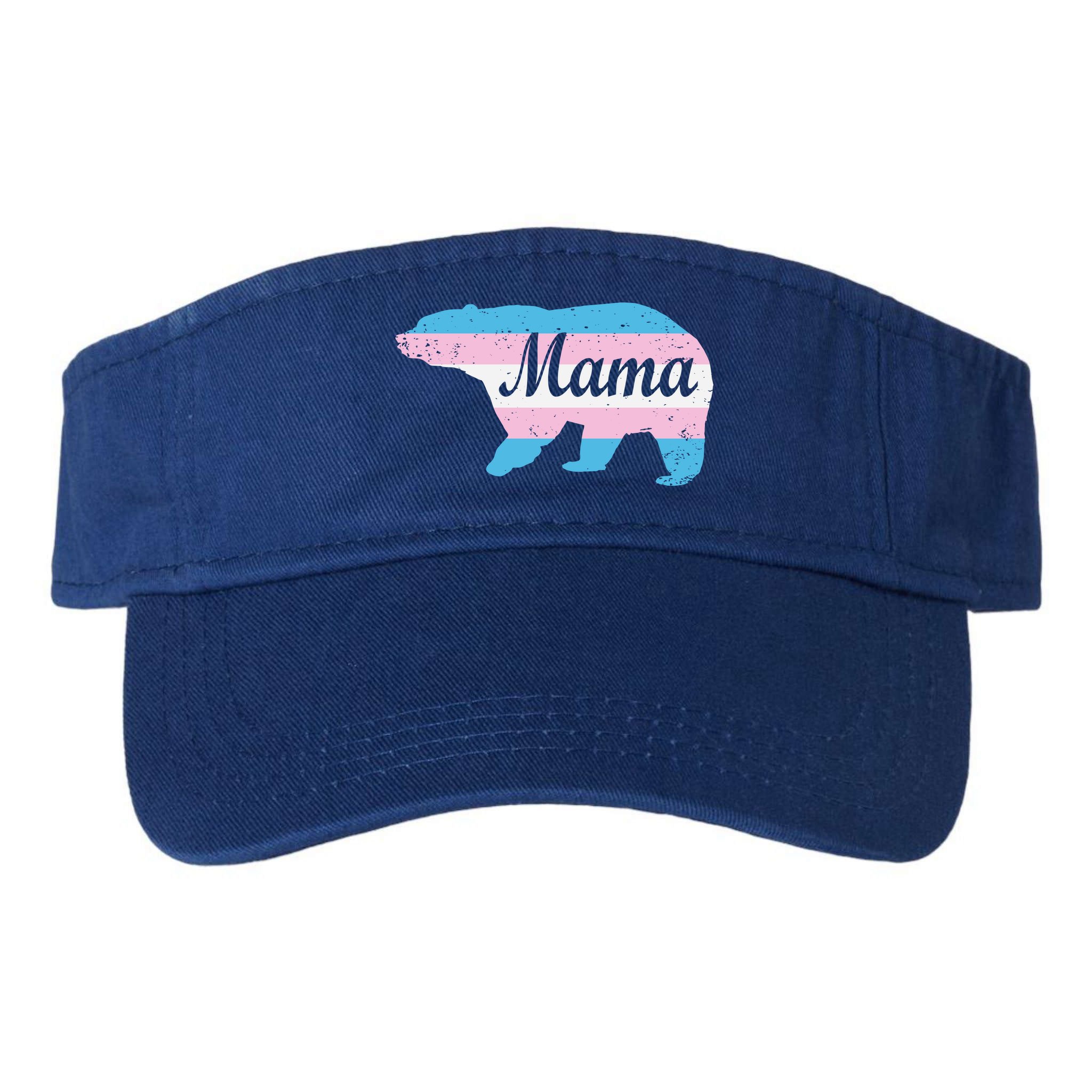 Mama Bear Pride Flag Visor
