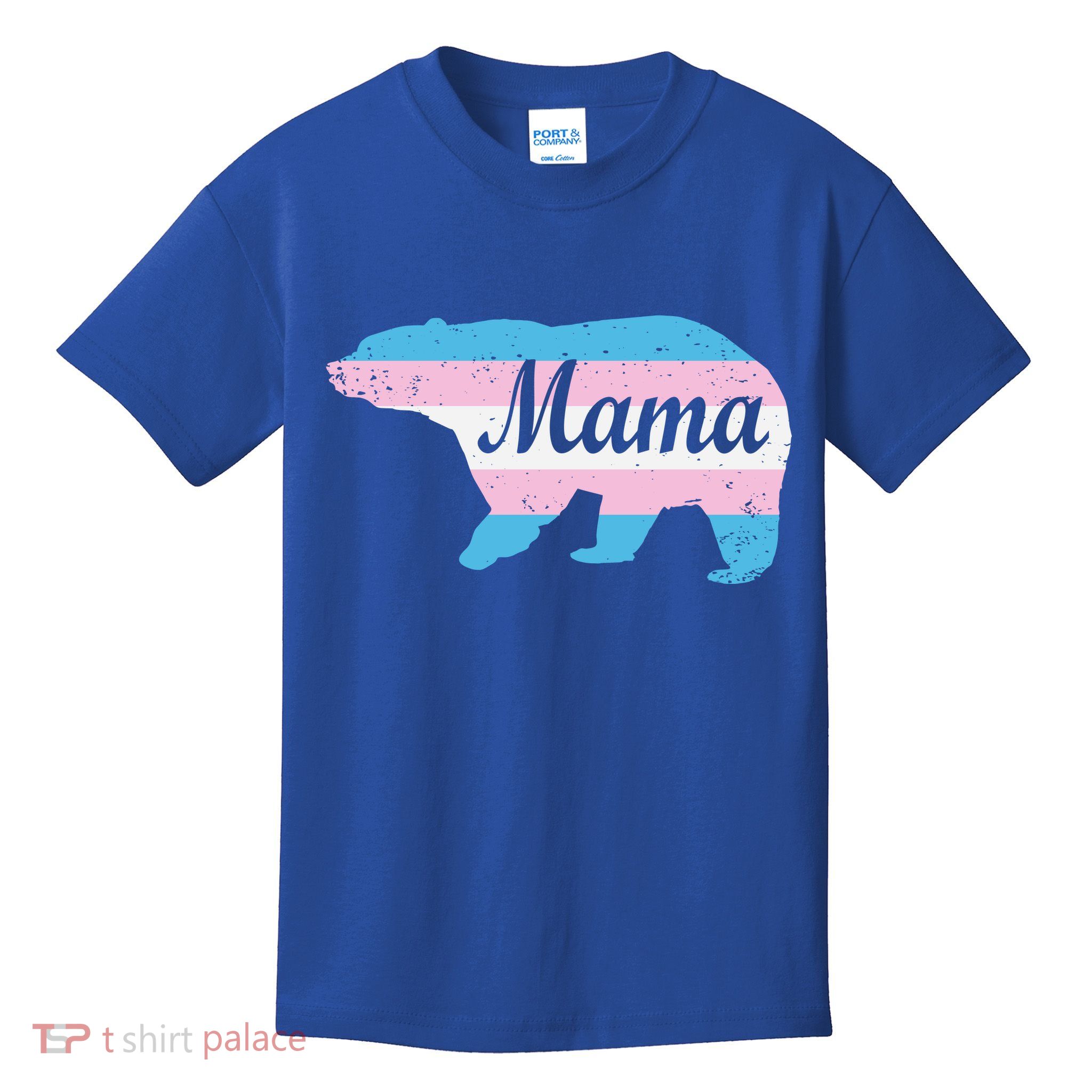 Mama Bear Pride Flag Kids T-Shirt