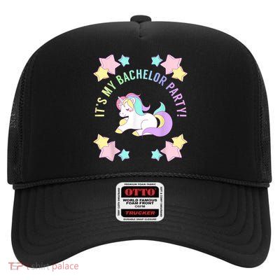 My Bachelor Party Gift For Bachelor Party Apparel Gift Cool Gift High Crown Mesh Back Trucker Hat