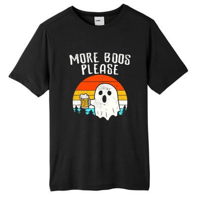 More Boos Please Ghost Beer Funny Halloween Beer Drinking Tall Fusion ChromaSoft Performance T-Shirt