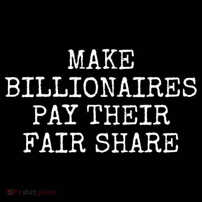 Make Billionaires Pay Their Fair Share 16 in Basic Backpack