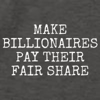 Make Billionaires Pay Their Fair Share Vector Backpack