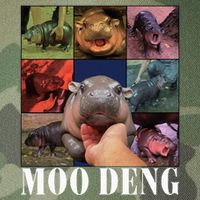 Moodeng Baby Pygmy Hippo Cute Zoo For Family Legacy Tie Dye Trucker Hat