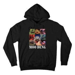 Moodeng Baby Pygmy Hippo Cute Zoo For Family Tall Hoodie