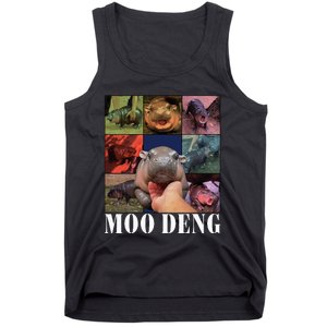 Moodeng Baby Pygmy Hippo Cute Zoo For Family Tank Top