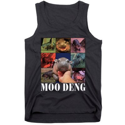 Moodeng Baby Pygmy Hippo Cute Zoo For Family Tank Top