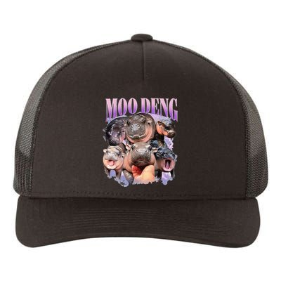 Moodeng Baby Pygmy Hippo Zoo For Family Yupoong Adult 5-Panel Trucker Hat