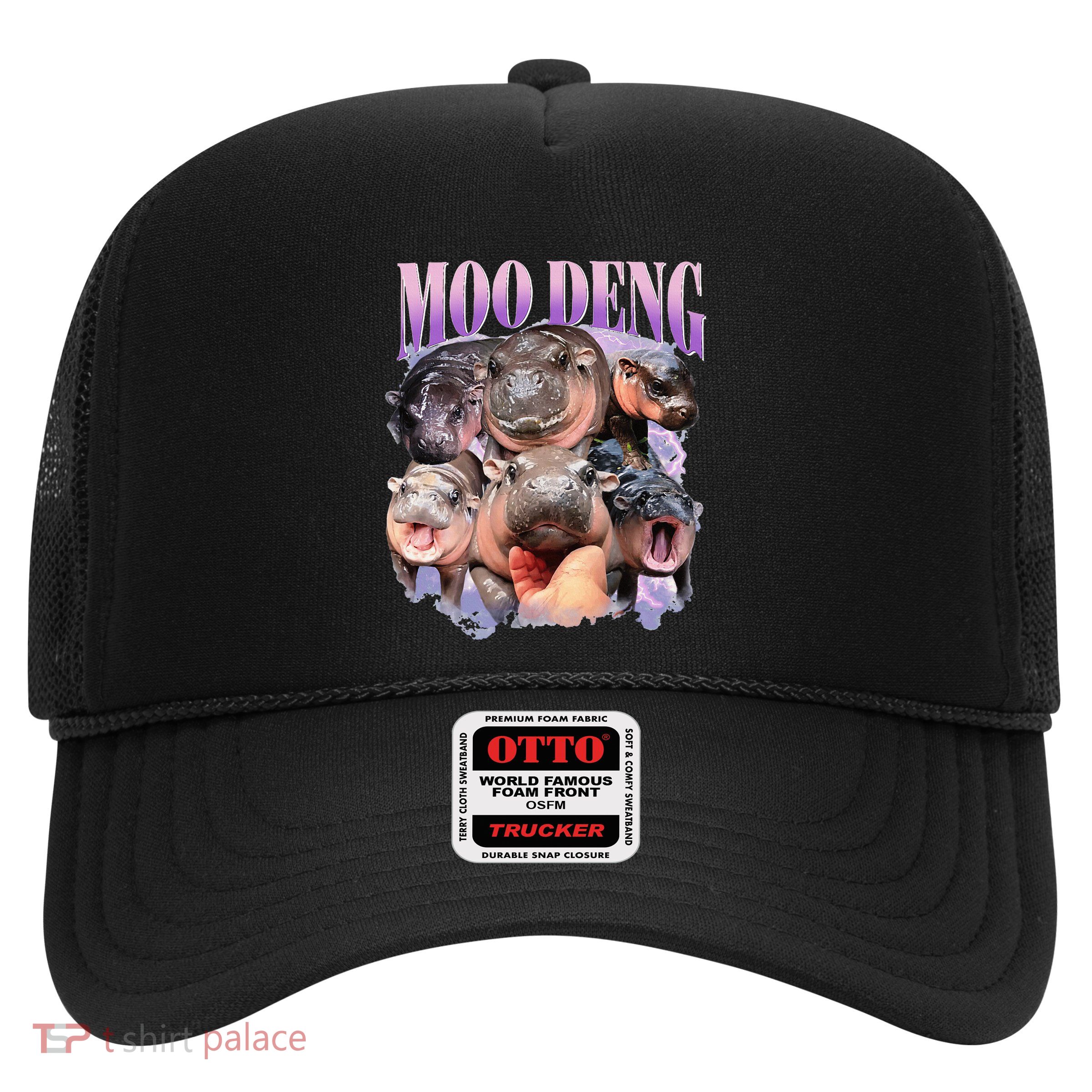 Moodeng Baby Pygmy Hippo Zoo For Family Trucker Hat