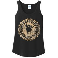 Mississippi Bigfoot Research Team Retro Vintage Sasquatch Ladies Essential Tank