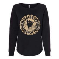 Mississippi Bigfoot Research Team Retro Vintage Sasquatch Womens California Wash Sweatshirt