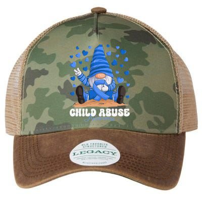 Messy Bun Ribbon Stop Child Abuse Prevention Awareness Month Legacy Tie Dye Trucker Hat