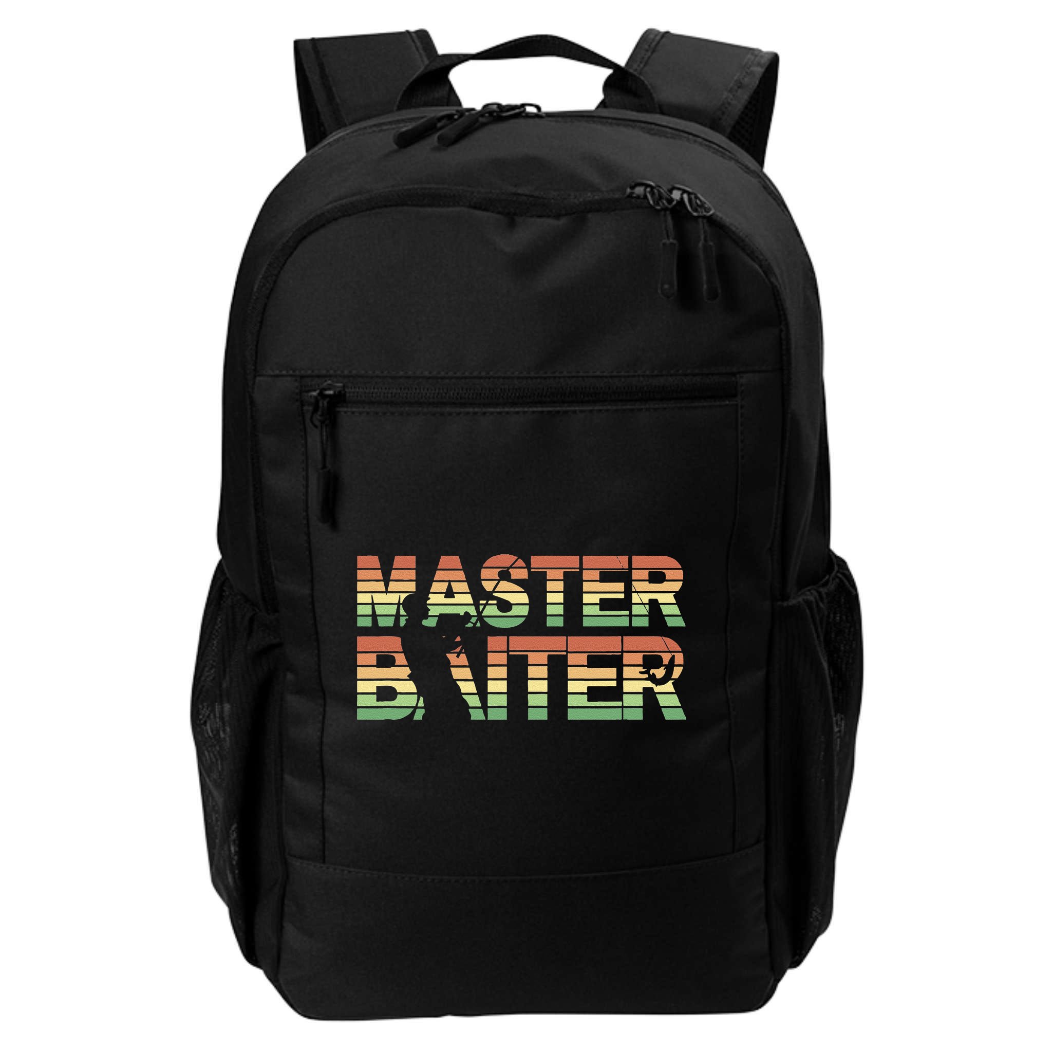 Master Baiter Retro Funny Fishing Backpack