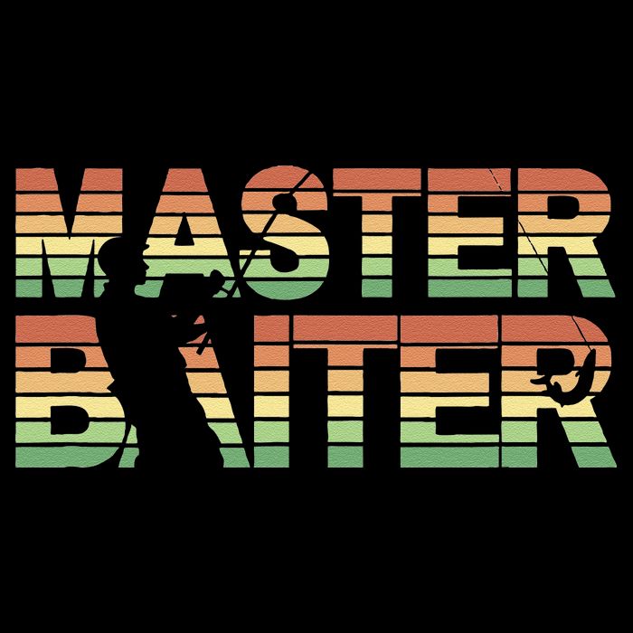 Master Baiter Retro Funny Fishing Button