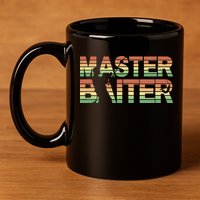 Master Baiter Retro Funny Fishing 11oz C Handle Ceramic Mug