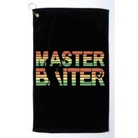 Master Baiter Retro Funny Fishing Golf Towel
