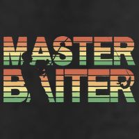Master Baiter Retro Funny Fishing Golf Towel