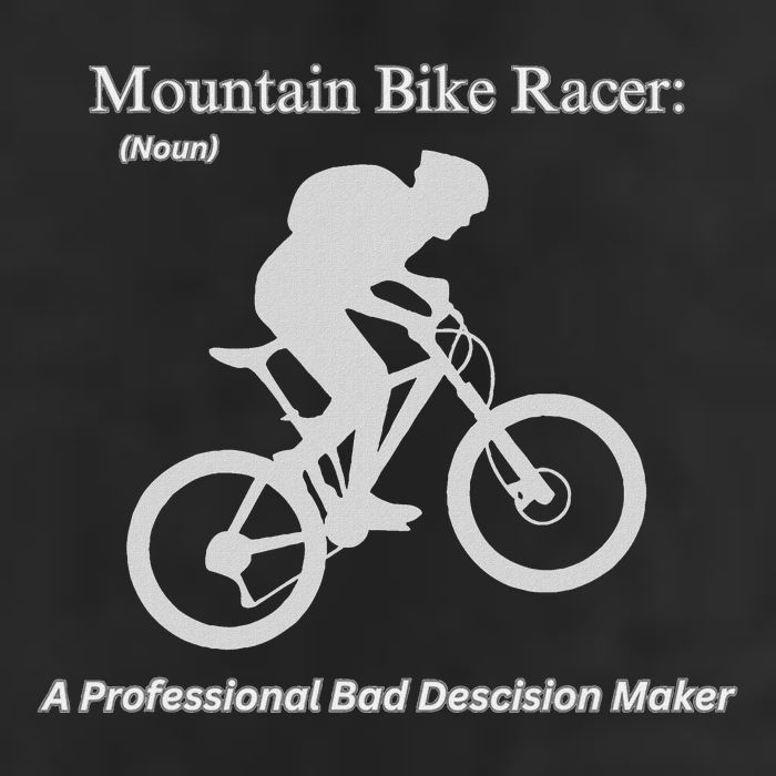 Mountain Bike Racer A Professional Bad Decision Maker Adult Drive Performance Visor