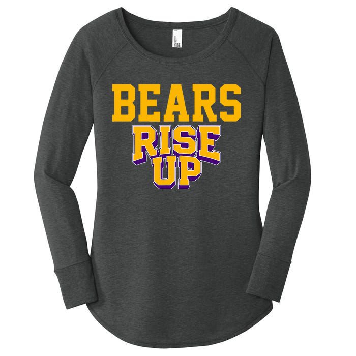 Montgomery Bears Rise Up Hs Women's Perfect Tri Tunic Long Sleeve Shirt