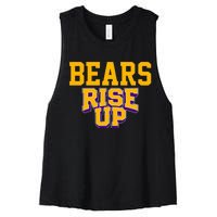 Montgomery Bears Rise Up Hs Women's Racerback Cropped Tank