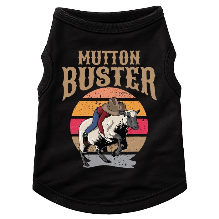 Mutton Busting Rodeo S.H.E.E.P Riding Event Buster Doggie Tank