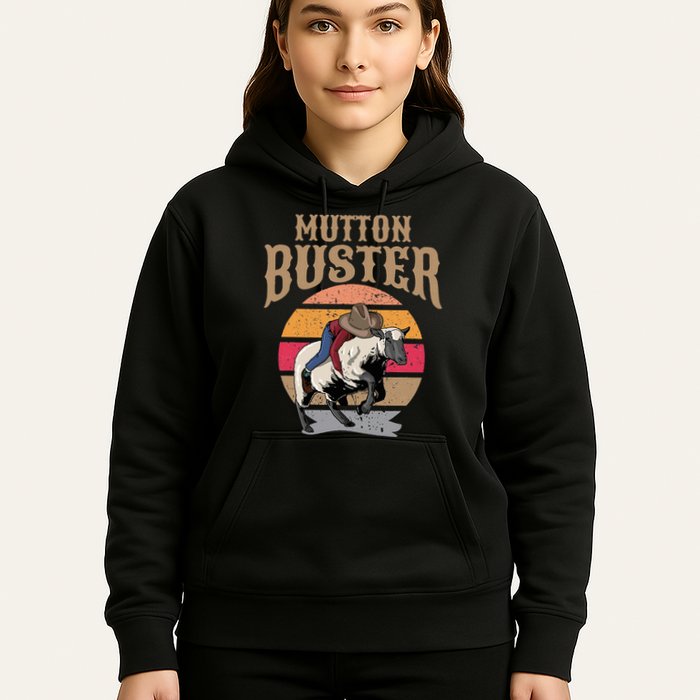Mutton Busting Rodeo S.H.E.E.P Riding Event Buster Hoodie